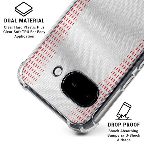 Tunisia Soccer Flag Google Pixel 9a Clear Case